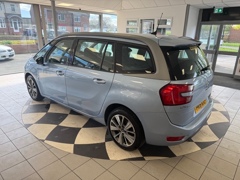 Citroen Grand C4 Picasso Grand Bluehdi Exclusive Sat PK16KXZ Blue #5