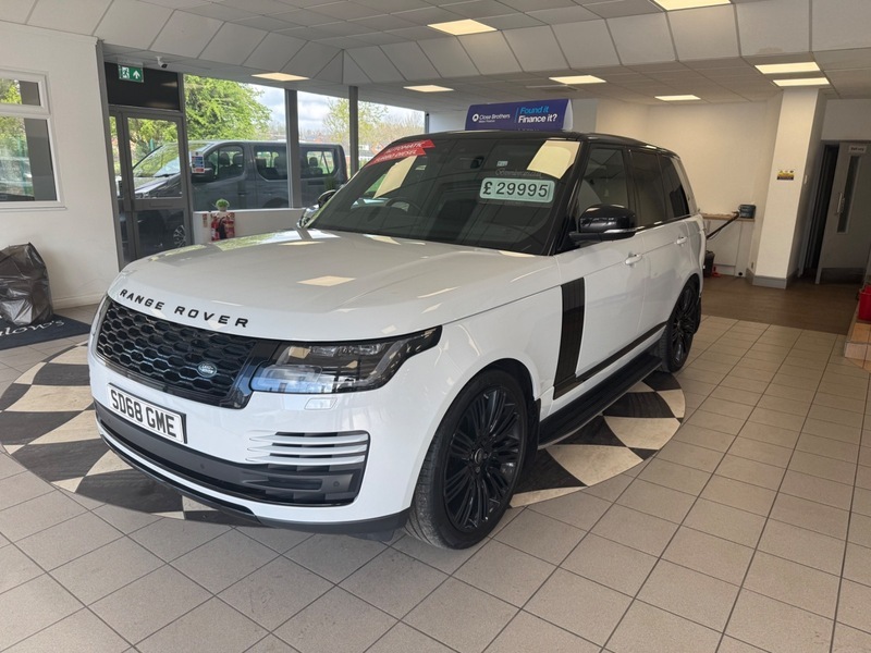 Land Rover Range Rover Sdv6 Vogue Memory Seats SD68GME White #3