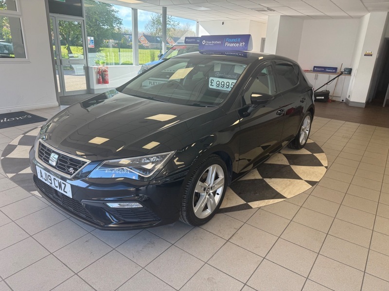 Seat Leon Tsi Evo Fr 89000 AJ19CWZ Black #2