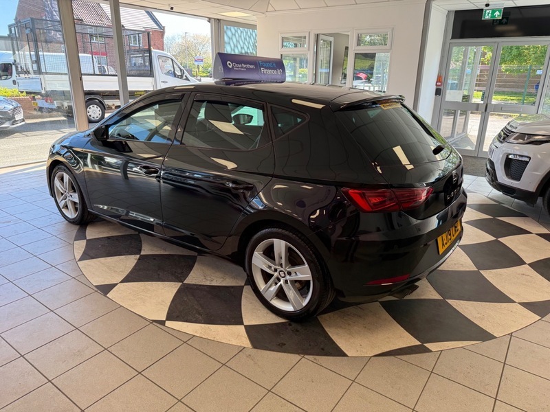 Seat Leon Tsi Evo Fr 89000 AJ19CWZ Black #5