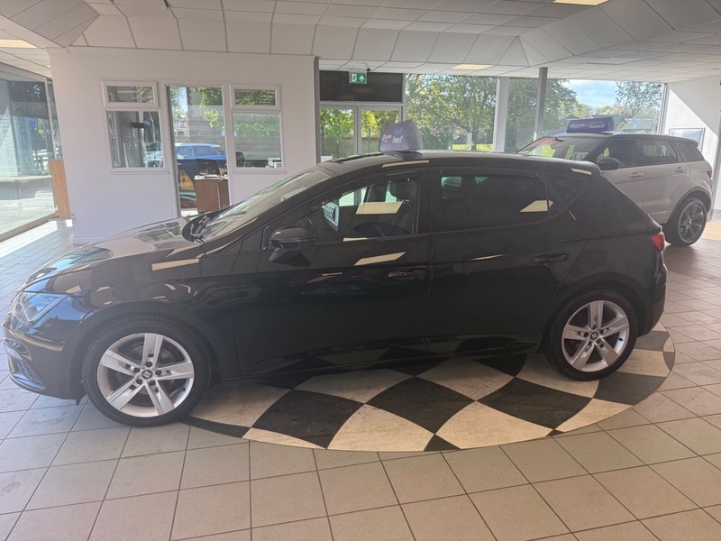 Seat Leon Tsi Evo Fr 89000 AJ19CWZ Black #6