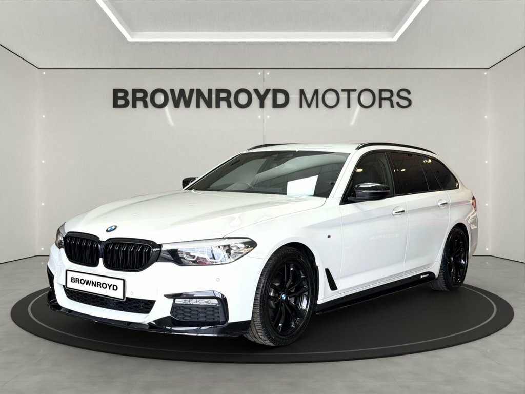 BMW 5 Series 2L M Sport WG18EOX White #2