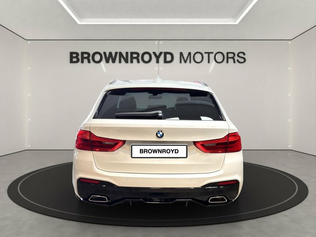 BMW 5 Series 2L M Sport WG18EOX White #6