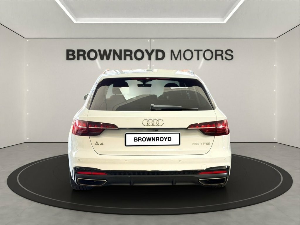 Audi A4 Avant 2L S Line White #6