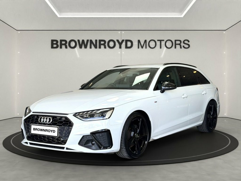 Audi A4 Avant 2L S Line White #2