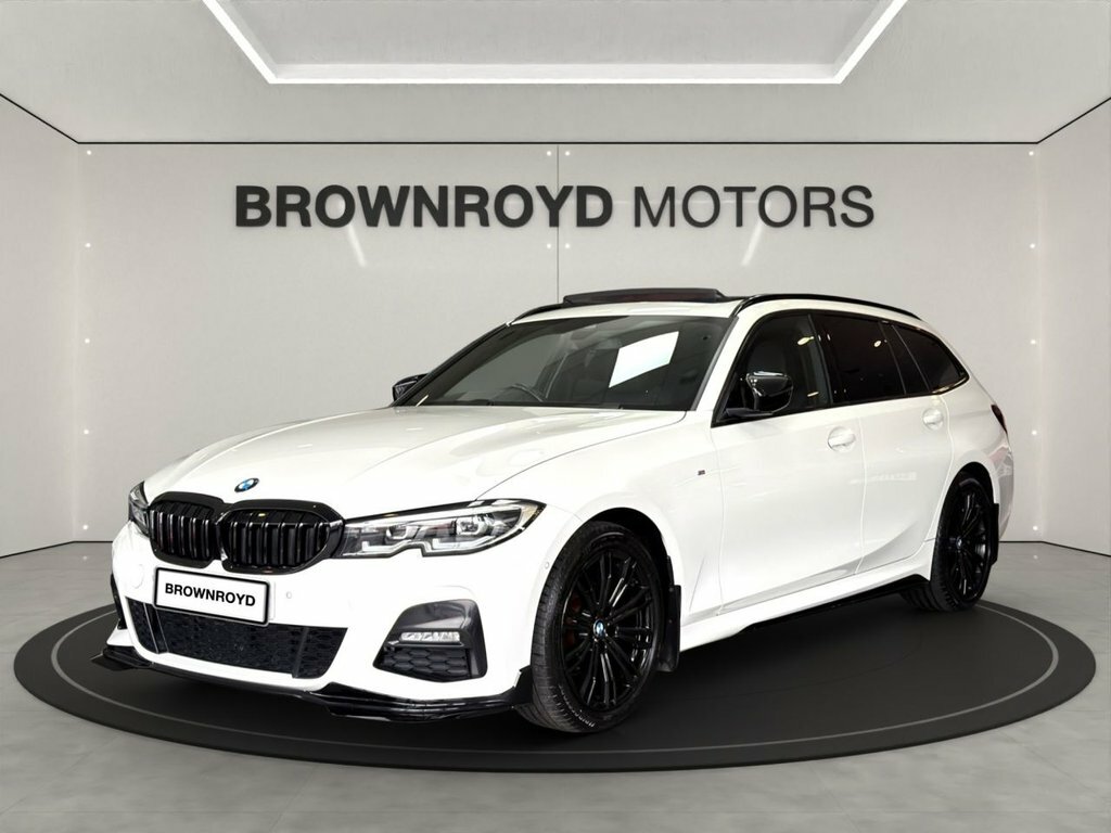 BMW 3 Series 2L M Sport YG22VNB White #2
