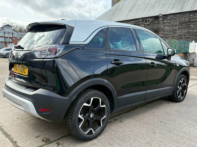 Vauxhall Crossland 1.2 Turbo Elite Euro 6 S S EA71OBC Black #3