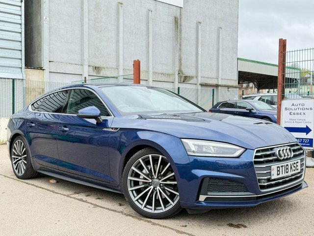 Audi A5 2.0 Tdi Ultra S Line Sportback Euro 6 S S Blue