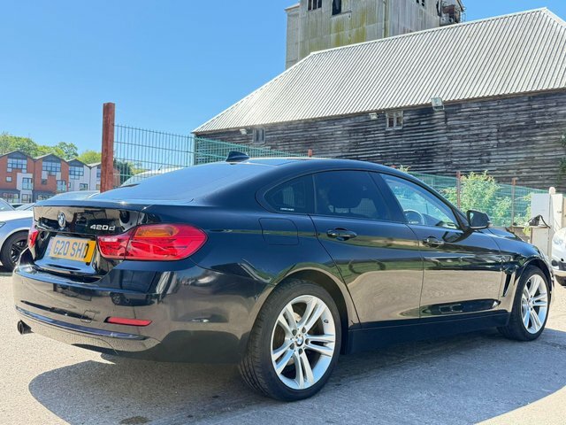 BMW 4 Series Gran Coupe 2.0 420D Sport Xdrive Euro 6 S S G20SHD Black #5
