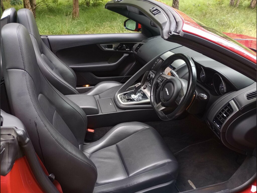 Jaguar F-Type 3.0 V6 Euro 5 Ss N21SGJ Red #2