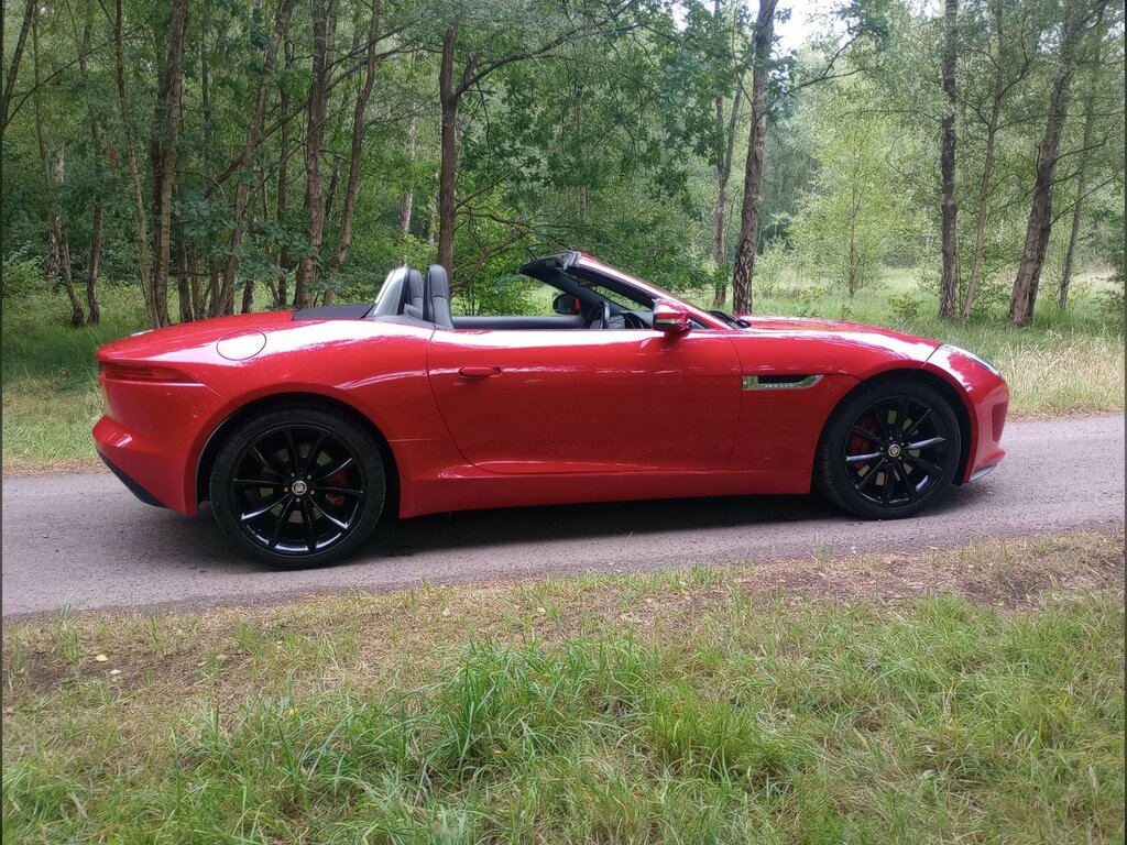 Jaguar F-Type 3.0 V6 Euro 5 Ss N21SGJ Red #5