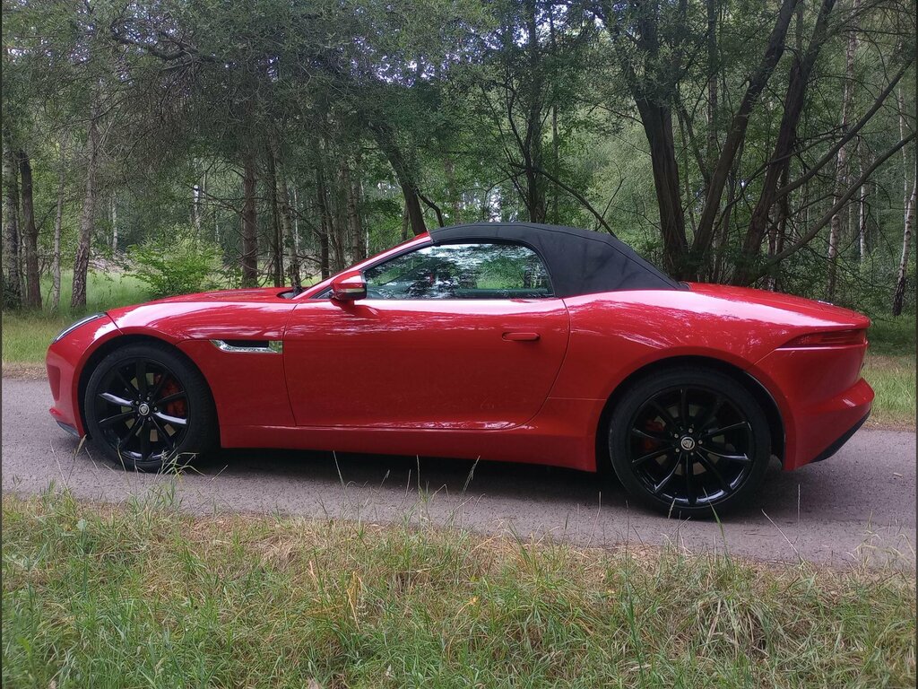 Jaguar F-Type 3.0 V6 Euro 5 Ss N21SGJ Red #4