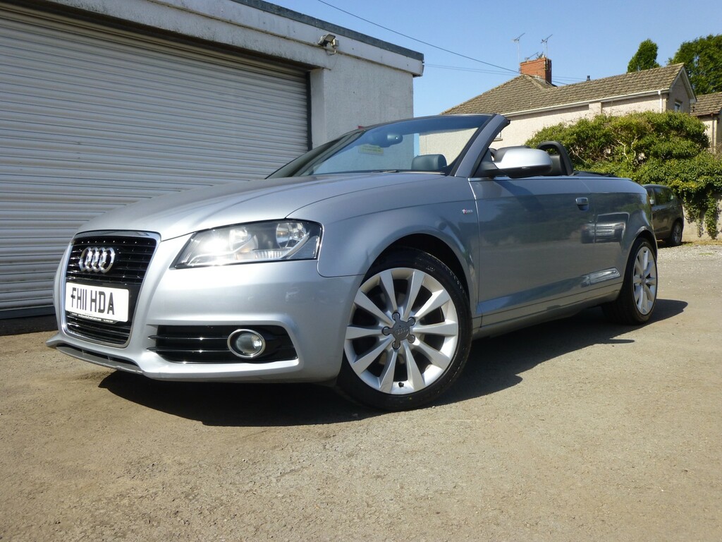 Audi A3 Cabriolet 2.0 Tdi 140 S-line Edition Convertible Euro5 Silver