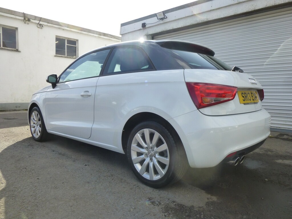 Audi A1 1.4 Tfsi 120 Bhp Sport 7Spd S-tronic 35 R SR13EXM White #3
