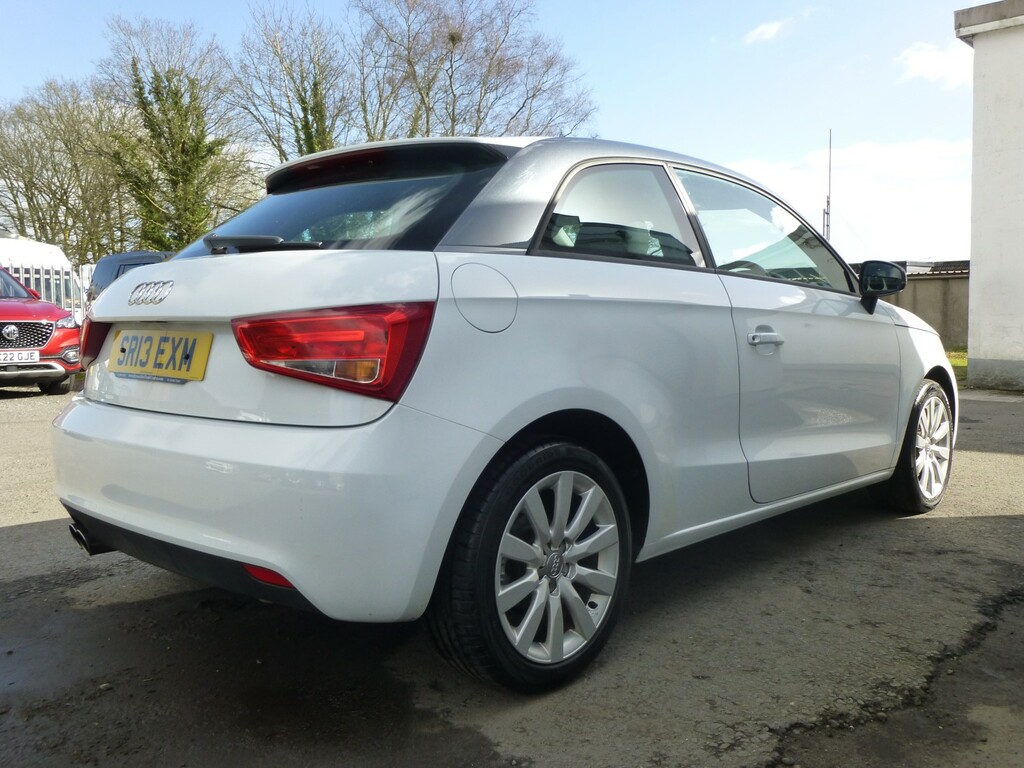 Audi A1 1.4 Tfsi 120 Bhp Sport 7Spd S-tronic 35 R SR13EXM White #4