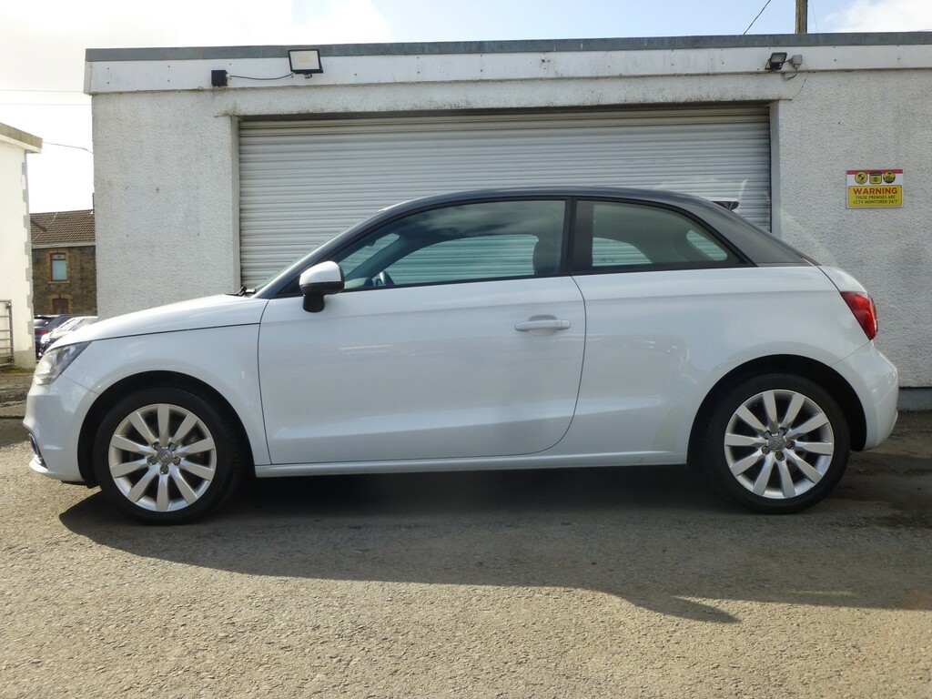 Audi A1 1.4 Tfsi 120 Bhp Sport 7Spd S-tronic 35 R SR13EXM White #2