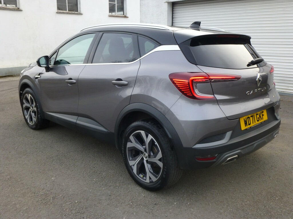 Renault Captur 1.3 Tce 140 Bhp R.s Line Suv Euro6 Ulez WD71GKF Grey #4