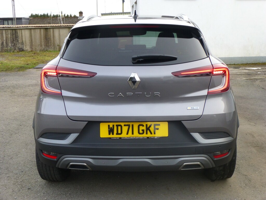 Renault Captur 1.3 Tce 140 Bhp R.s Line Suv Euro6 Ulez WD71GKF Grey #6