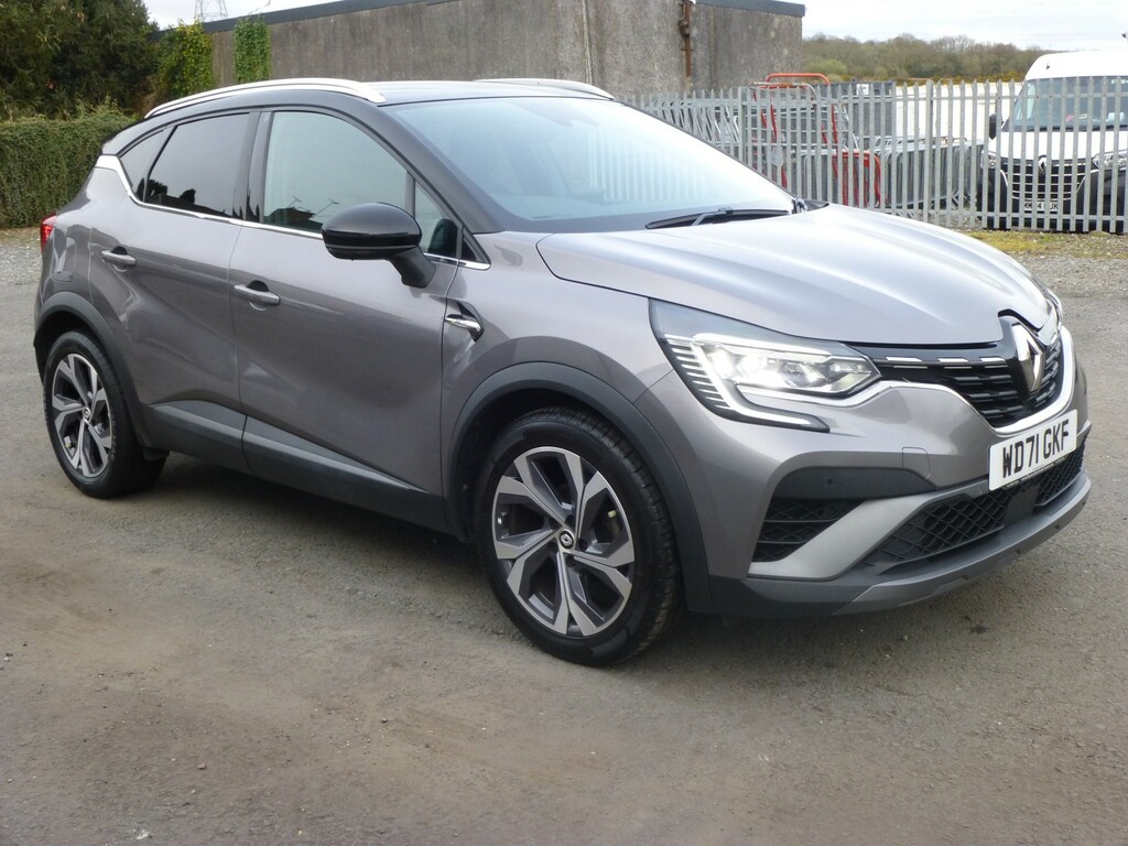 Renault Captur 1.3 Tce 140 Bhp R.s Line Suv Euro6 Ulez WD71GKF Grey #2
