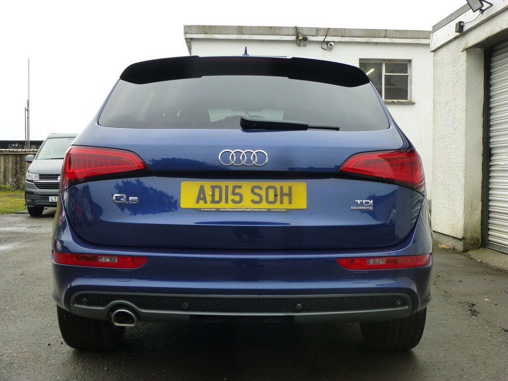 Audi Q5 2.0 Tdi 190 Bhp Quattro S Line Plus 7 Spd S-tronic AD15SOH Blue #5