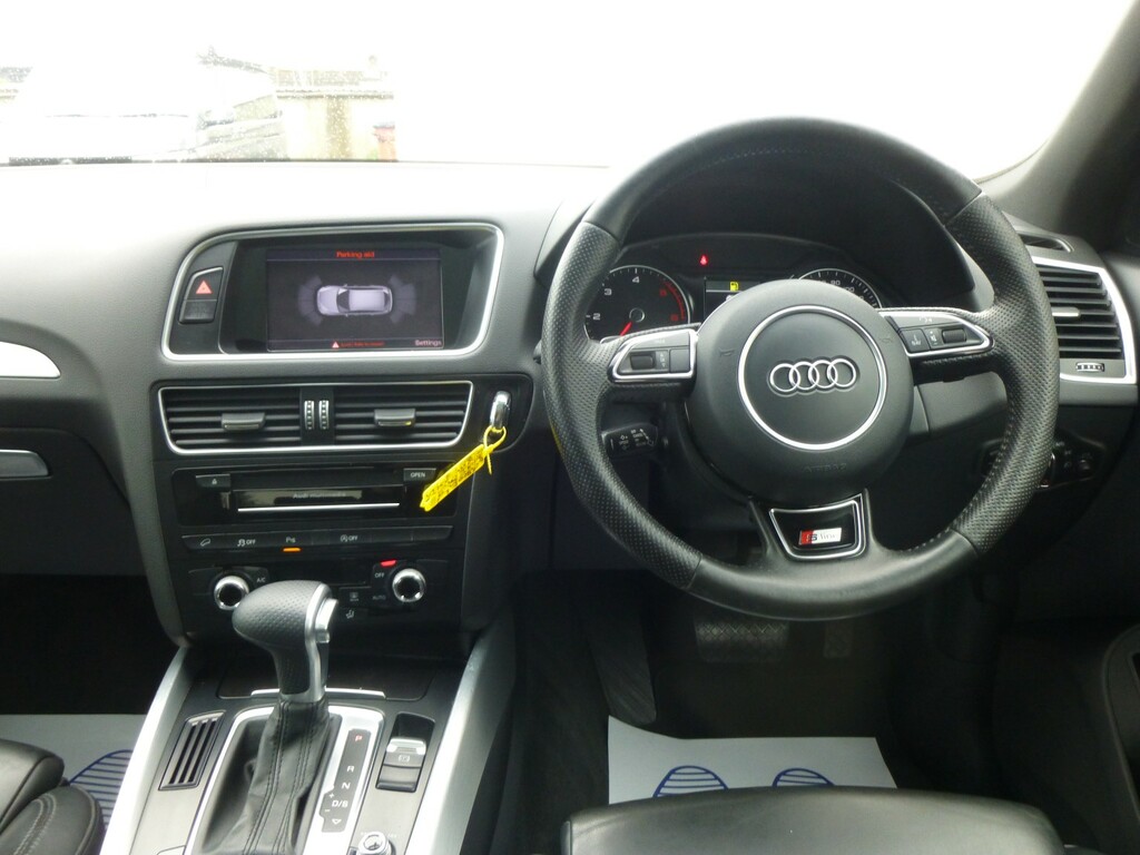 Audi Q5 2.0 Tdi 190 Bhp Quattro S Line Plus 7 Spd S-tronic AD15SOH Blue #6