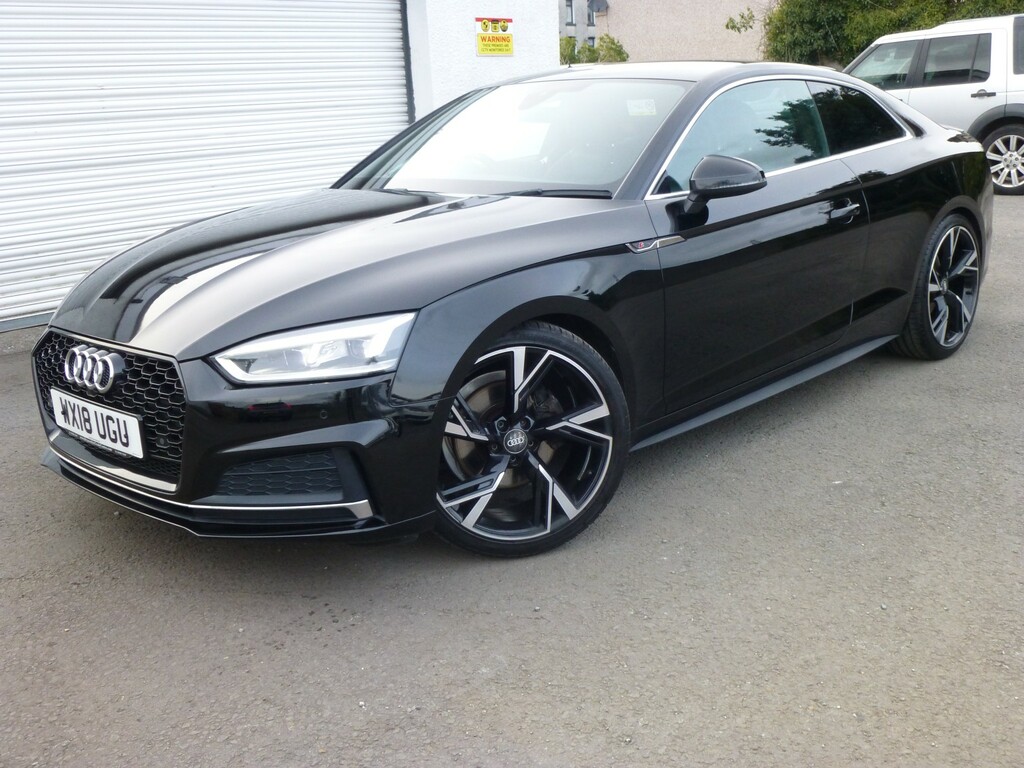 Audi A5 2.0 Tfsi 187 Bhp S Line Coupe 6 Spd Euro6 U Black