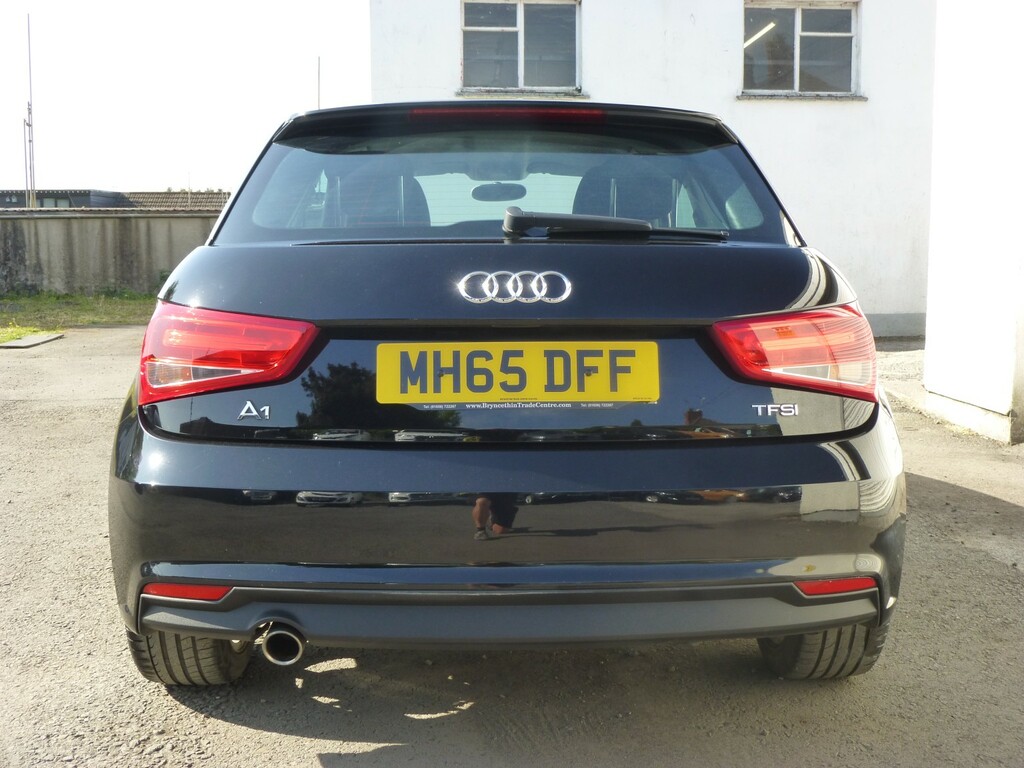 Audi A1 1.0 Tfsi Sport Edition 20 R Tax Euro6 Ulez MH65DFF Black #6