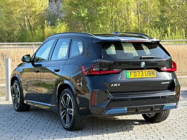BMW iX1 66.5Kwh M Sport Suv FD73UBN Black #6