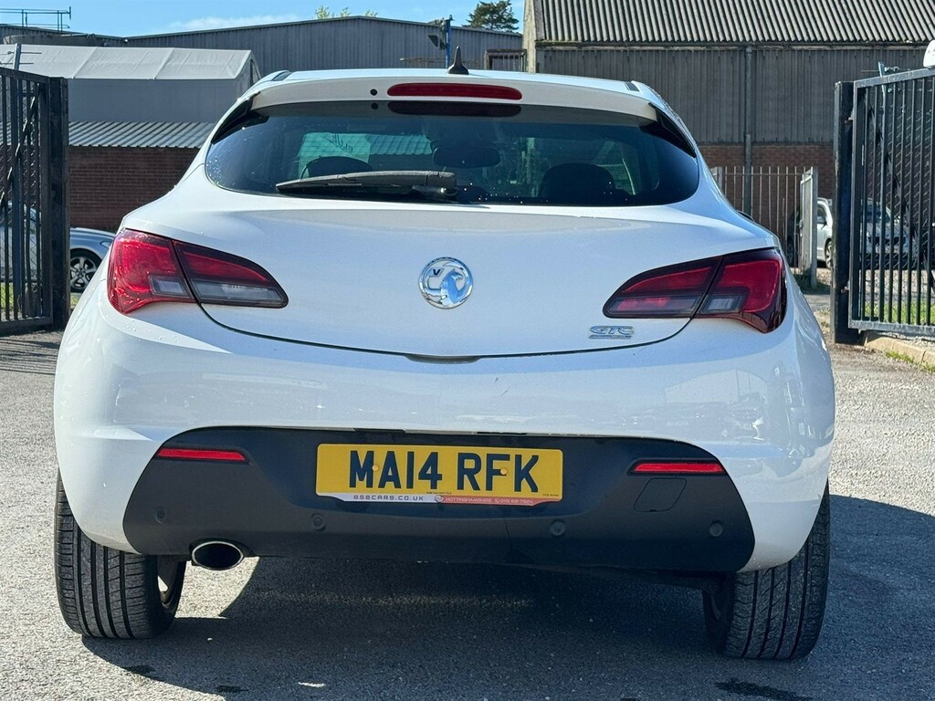 Vauxhall Astra GTC 1.4T Sri Euro 5 Ss MA14RFK White #6