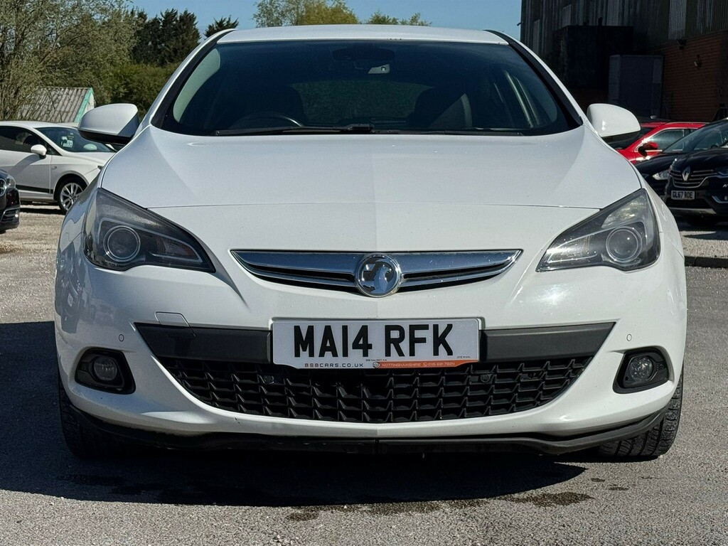 Vauxhall Astra GTC 1.4T Sri Euro 5 Ss MA14RFK White #2