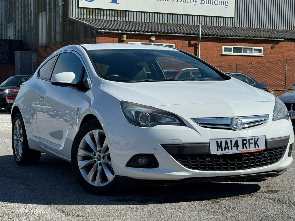 Vauxhall Astra GTC 1.4T Sri Euro 5 Ss White