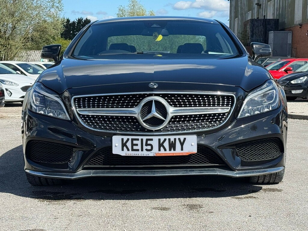 Mercedes-Benz CLS 2.1 Cls220 Bluetec Amg Line Coupe G-tronic Euro 6 KE15KWY Black #2