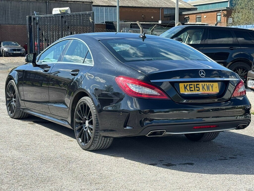 Mercedes-Benz CLS 2.1 Cls220 Bluetec Amg Line Coupe G-tronic Euro 6 KE15KWY Black #4