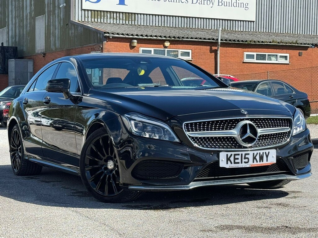 Mercedes-Benz CLS 2.1 Cls220 Bluetec Amg Line Coupe G-tronic Euro 6 Black