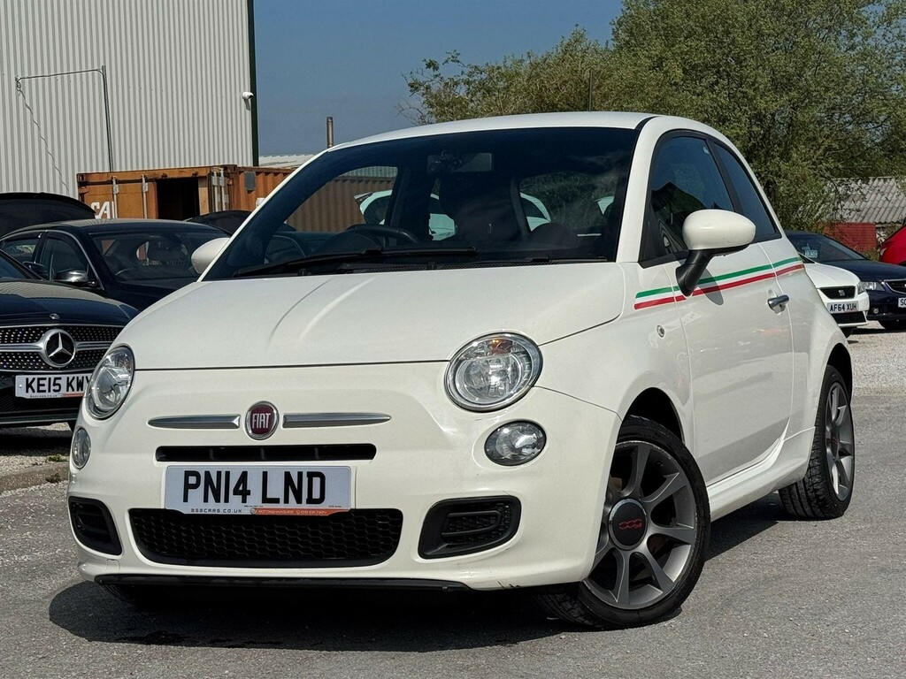 Fiat 500 1.2 S Euro 6 Ss PN14LND White #3