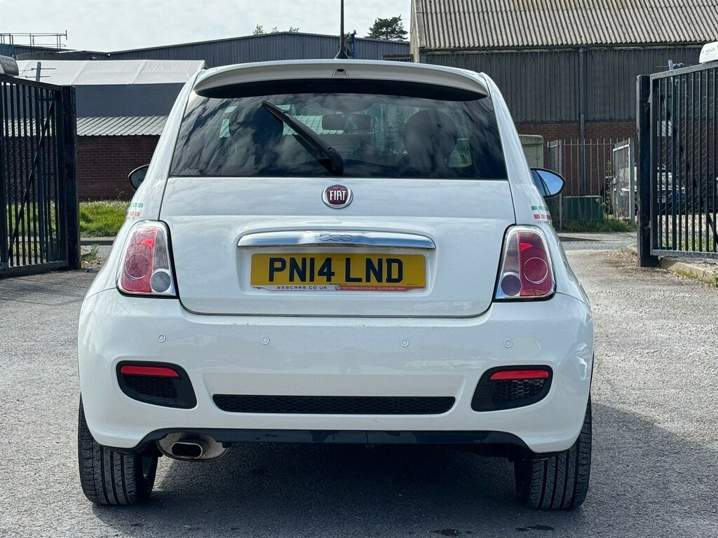 Fiat 500 1.2 S Euro 6 Ss PN14LND White #6