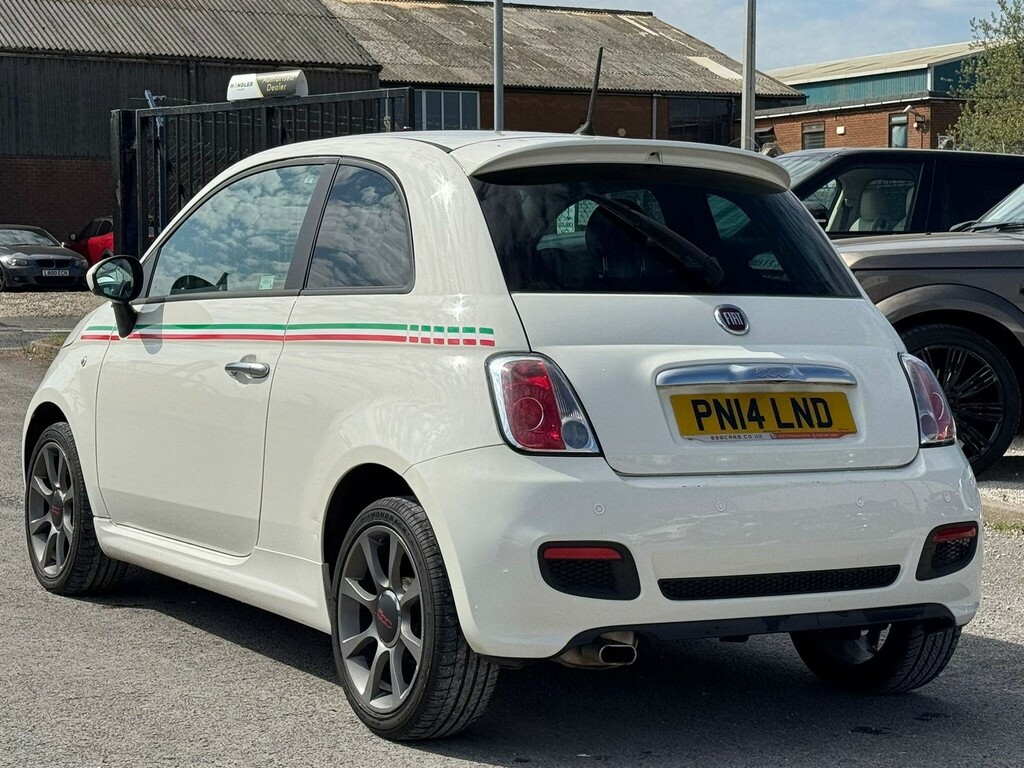 Fiat 500 1.2 S Euro 6 Ss PN14LND White #4