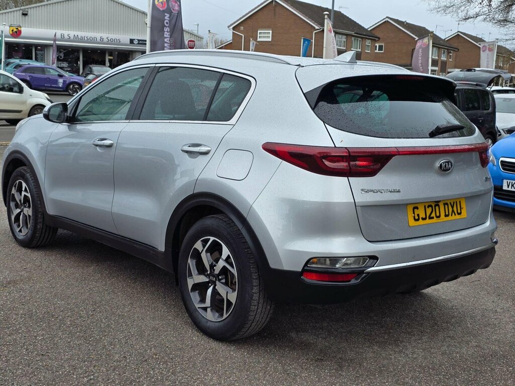 Kia Sportage 1.6 Crdi Ecodynamics 2 Suv Hybrid Dct GJ20DXU Silver #4