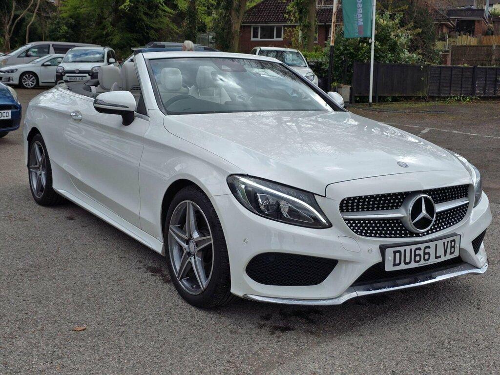 Mercedes-Benz C Class 2.0 C200 Amg Line Cabriolet G-tronic Euro 6 Ss DU66LVB #6