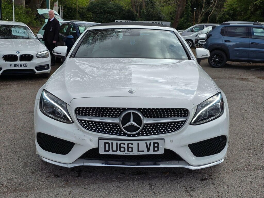 Mercedes-Benz C Class 2.0 C200 Amg Line Cabriolet G-tronic Euro 6 Ss DU66LVB #2