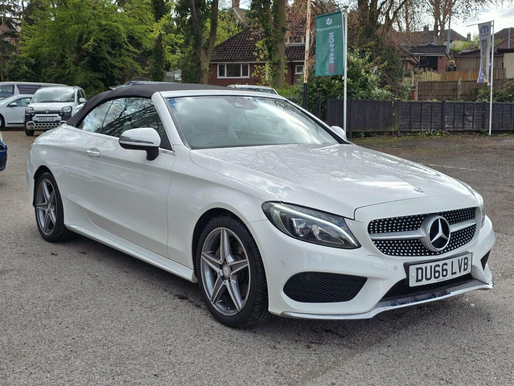 Mercedes-Benz C Class 2.0 C200 Amg Line Cabriolet G-tronic Euro 6 Ss