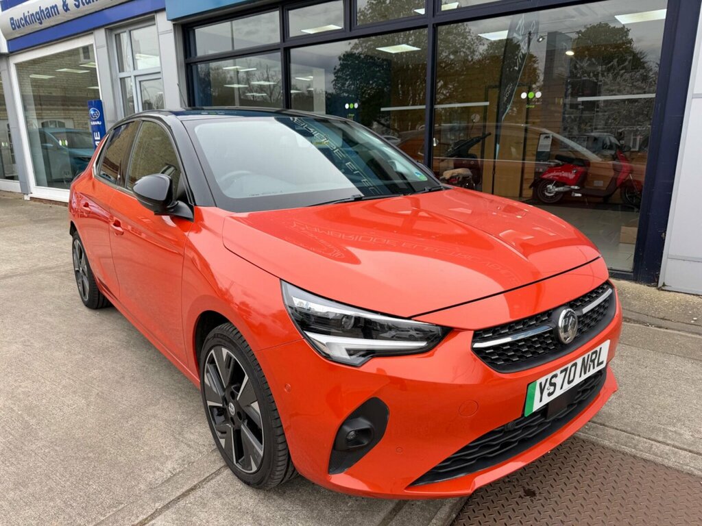 Vauxhall Corsa-e 50Kwh Elite Nav 7.4Kw Charger Orange