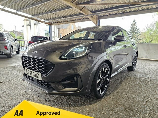Ford Puma 2021 1.0T Ecoboost Mhev St-line X Suv M EP21GWZ Grey #4