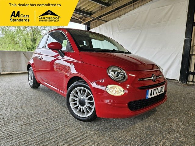 Fiat 500 2017 1.2 Eco Pop Star Hatchback Red