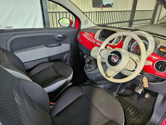 Fiat 500 2017 1.2 Eco Pop Star Hatchback AV17LDC Red #2