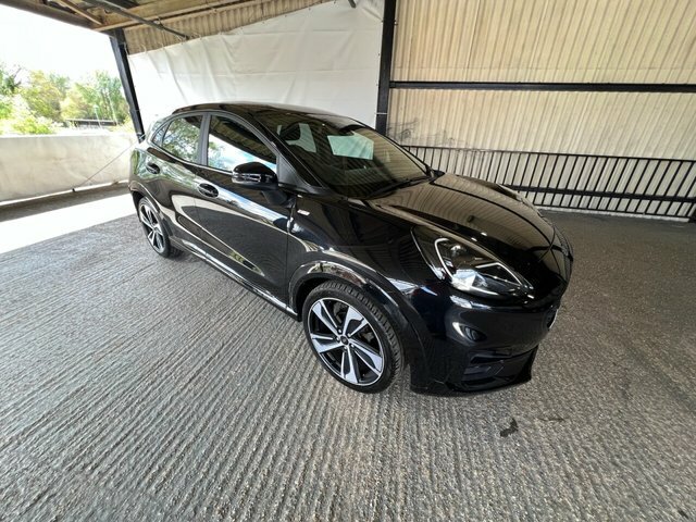 Ford Puma 2021 1.0T Ecoboost Mhev St-line X Suv M LL21RCO Black #6