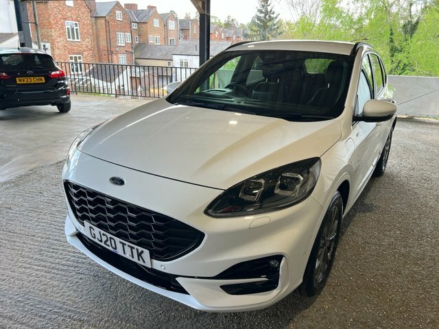Ford Kuga 2020 2.5 Ecoboost Duratec 14.4Kwh St-line First Ed GJ20TTK White #4