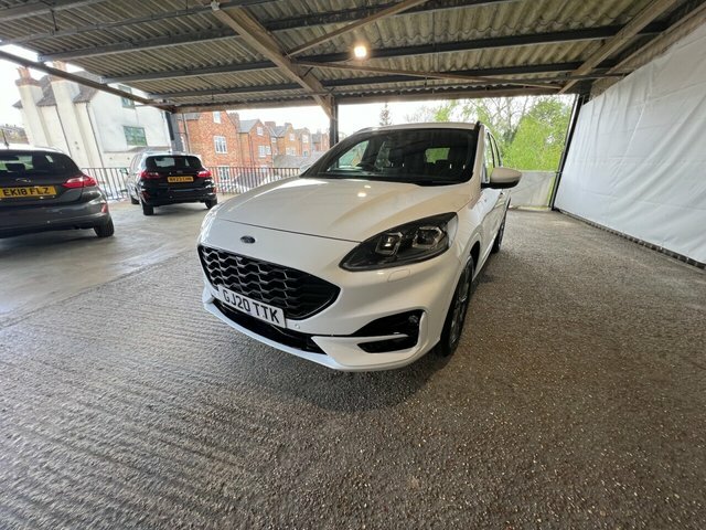 Ford Kuga 2020 2.5 Ecoboost Duratec 14.4Kwh St-line First Ed GJ20TTK White #3