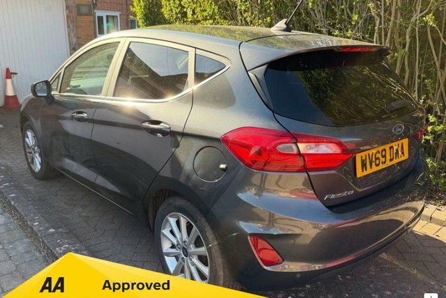 Ford Fiesta 2019 1.0T Ecoboost Gpf Titanium X Hatchback Pe WV69DWA Grey #3