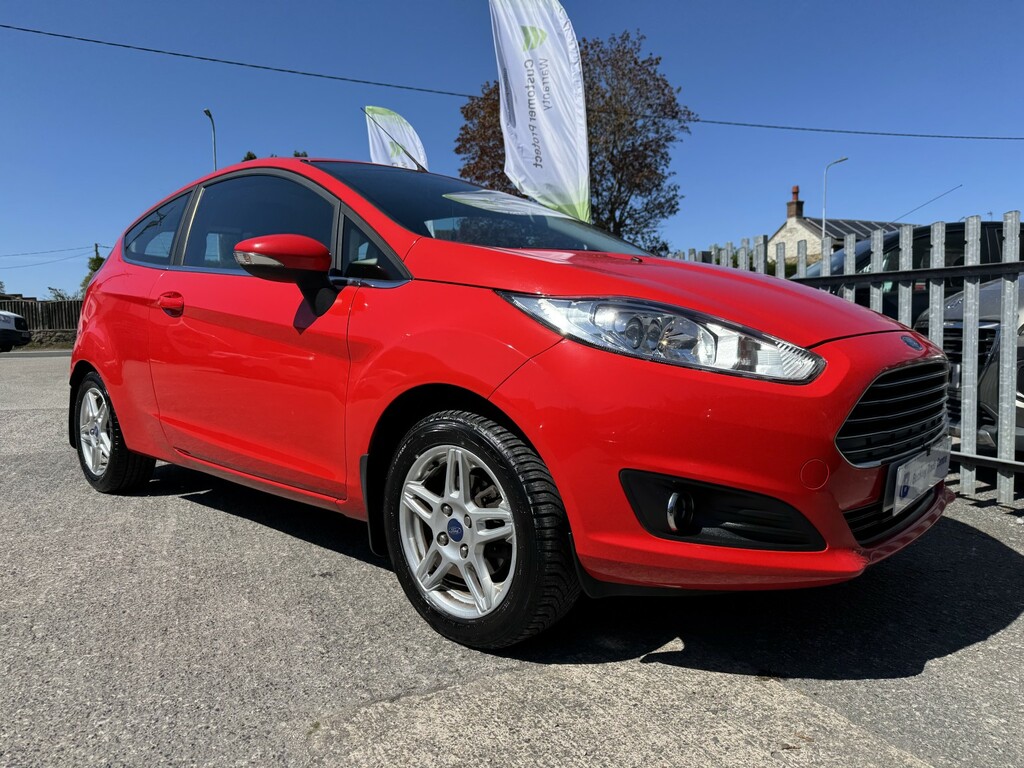 Ford Fiesta Hatchback 1.5 Tdci Zetec 201414 PY14FYR Red #5